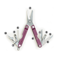 MICRA - Leatherman x Phieres - Cherry - Multi Tool