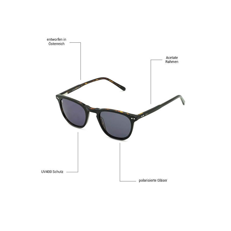 Phiesual - Phieres - Brown Tortoise - Sonnenbrille