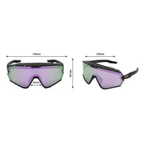 Sharkbiteph Plus - Phieres - Matt Black Splashes/ Gray Lens Full Revo Cherry Pink - Technische Sonnenbrille