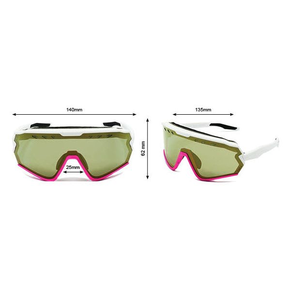 Sharkbiteph Origin - Phieres - Matt Pink/K Gold - Technische Sonnenbrille