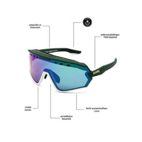 Sharkbiteph Ldt - Phieres - Matt Grn/Jade Green - Technische Sonnenbrille