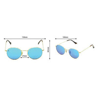 Phenticon-Phieres-Gold Ice Blue Mirror-Sonnenbrille