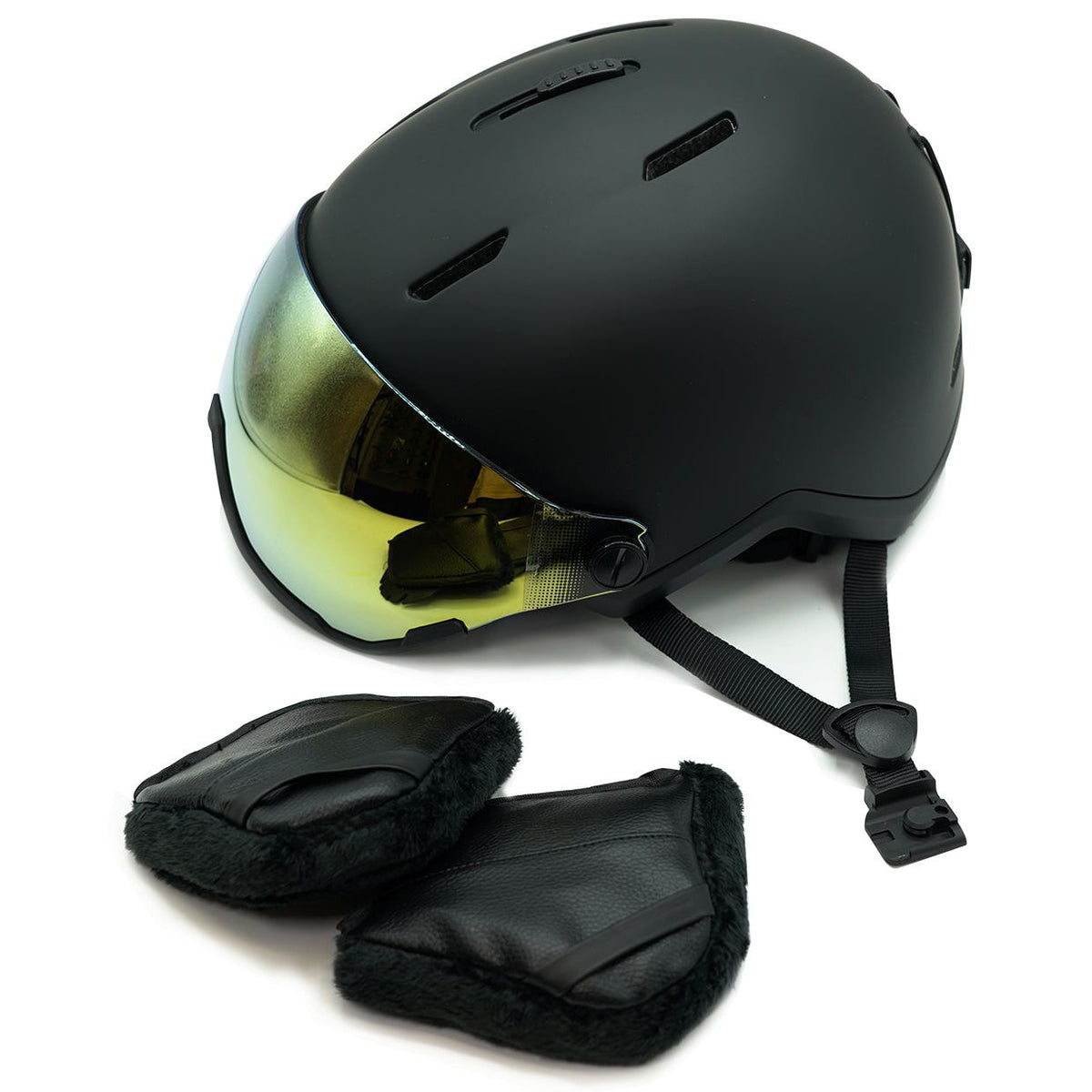 Akupho Shield - Phieres - Matt Blk/Blk - Helmet