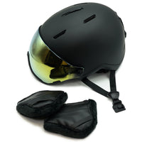 Akupho Shield - Phieres - Matt Blk/Blk - Helmet