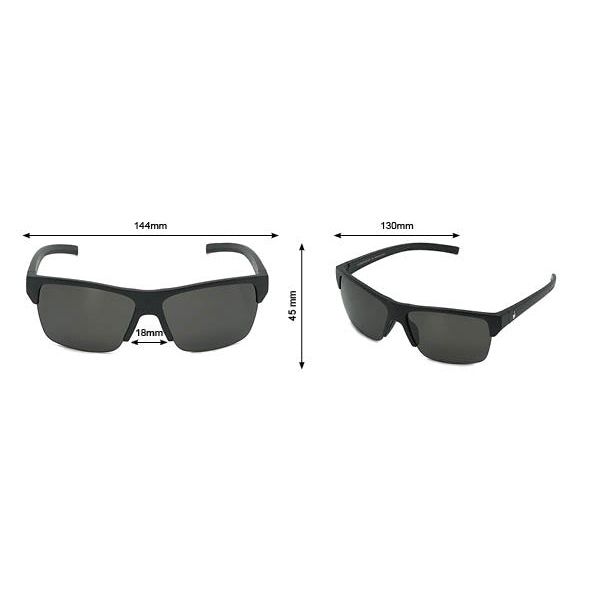 Streepher HF - Phieres - Mt Blk / Grey Polari - Sonnenbrille