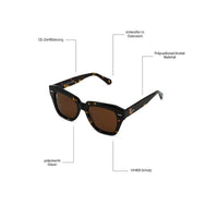 Instinctiph - Phieres - Brown Tortoise-Brown - Sonnenbrille