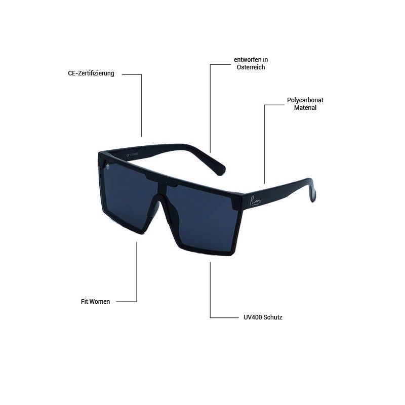 Battlephight - Phieres - Black-Smoke Polarize - Sonnenbrille