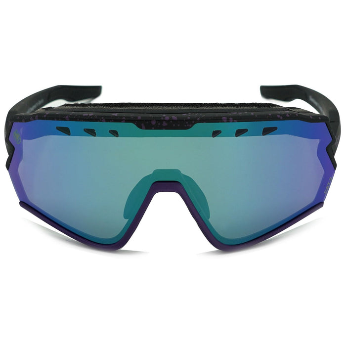 Sharkbiteph X Iriedaily - Phieres - Splatter MattBlk/Gre - Technische Sonnenbrille
