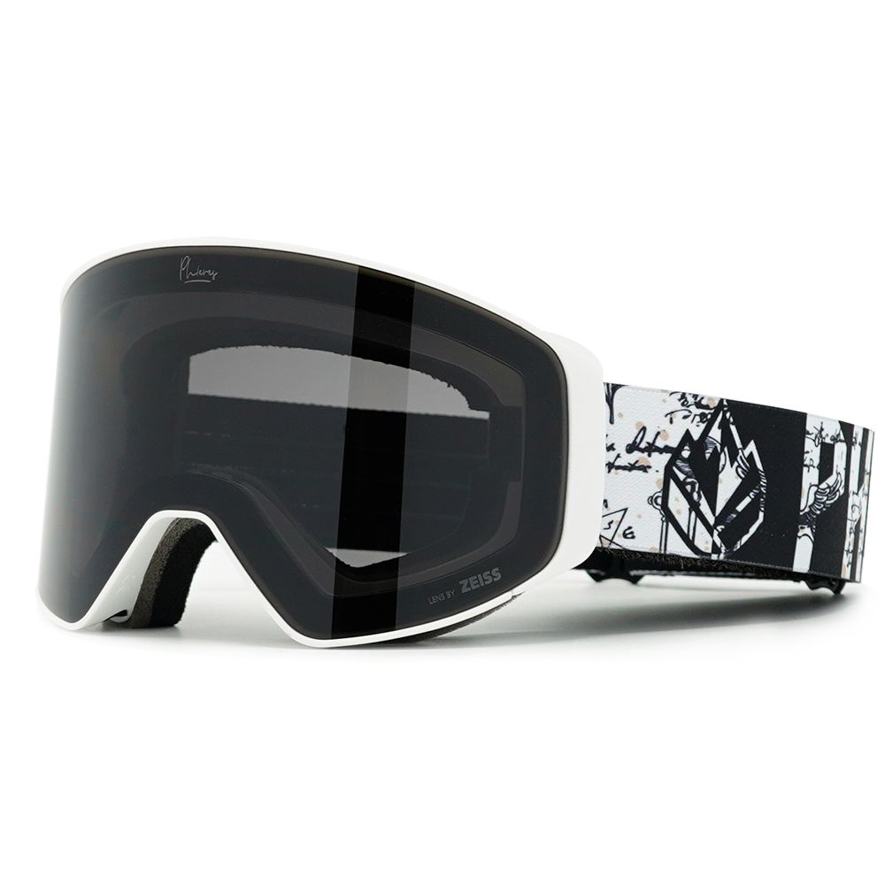 PH-12sixty - Phieres - White Mystic Gold S2 - Schneebrille verspiegelt