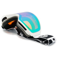 PH-12sixty - Phieres - White Black Green S2 - Schneebrille verspiegelt
