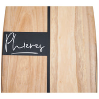 Phensey - Phieres - Wood/Black - Surfboard