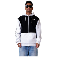 P Since 19 Hood - Phieres - Black White - Zip Hoodie