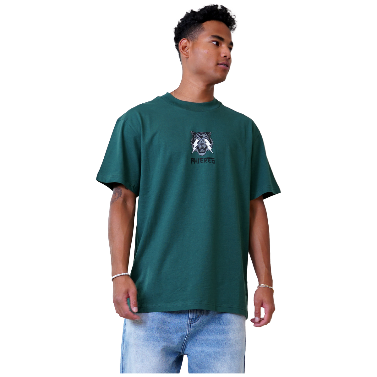 Burniph Tee - Phieres - Bistro Green - T-Shirt