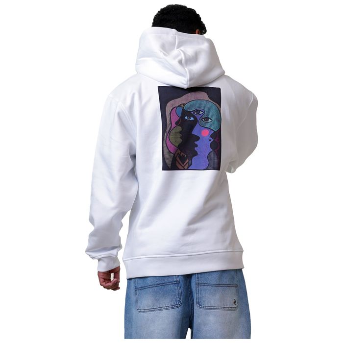 Phincent G Hood - Phieres - Bright White - Hoodie
