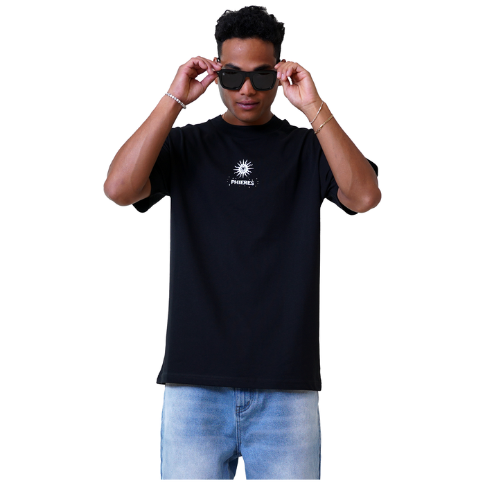 Natureph Sun - Phieres - Black - T-Shirt