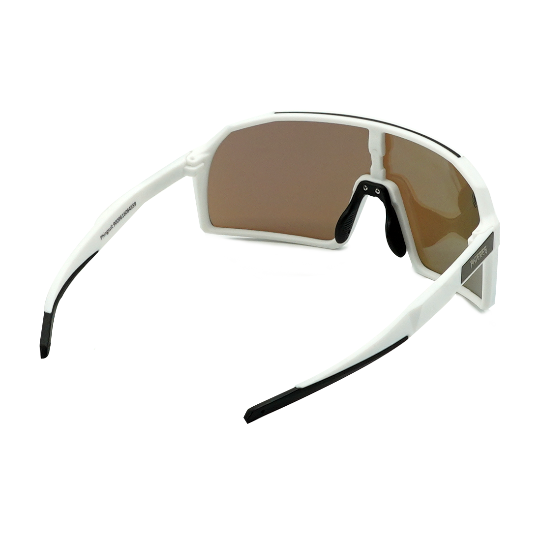 Phingsuit Youth - Phieres - White/Ice Blue Mirror - Sportbrille
