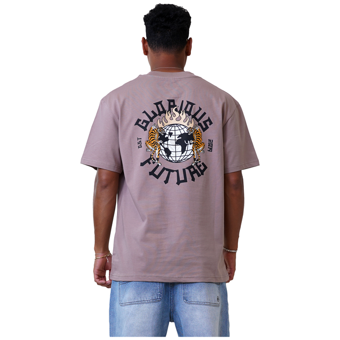 Gloriouph Tee - Phieres - Taupe Gray - T-Shirt