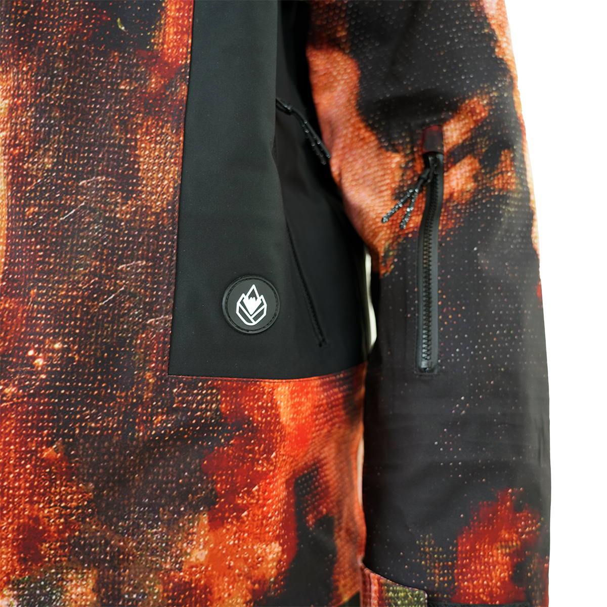 Chaletoph Jkt - Phieres - Black Nature - Snowboard-Jacket