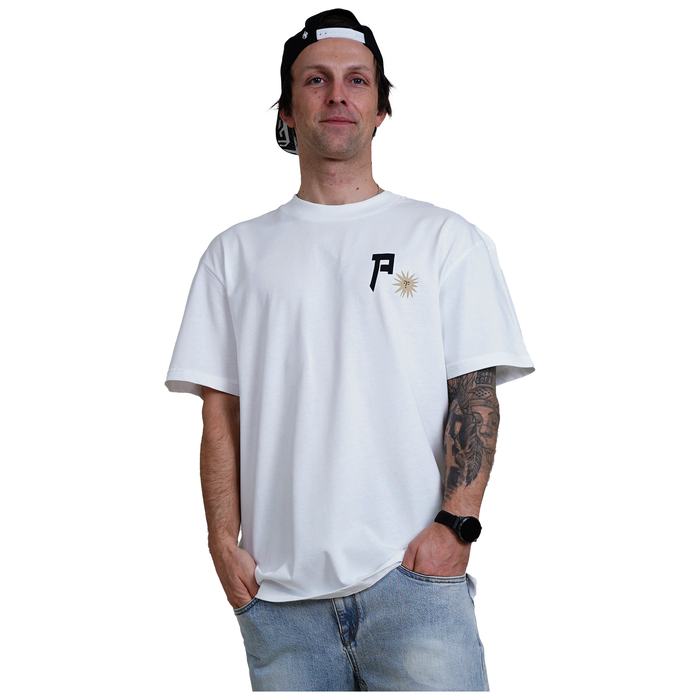 Snaphlower Tee - Phieres - Bright White - T-Shirt