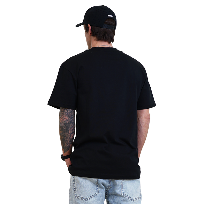 Lotuph Logo Tee - Phieres - Black - T-Shirt