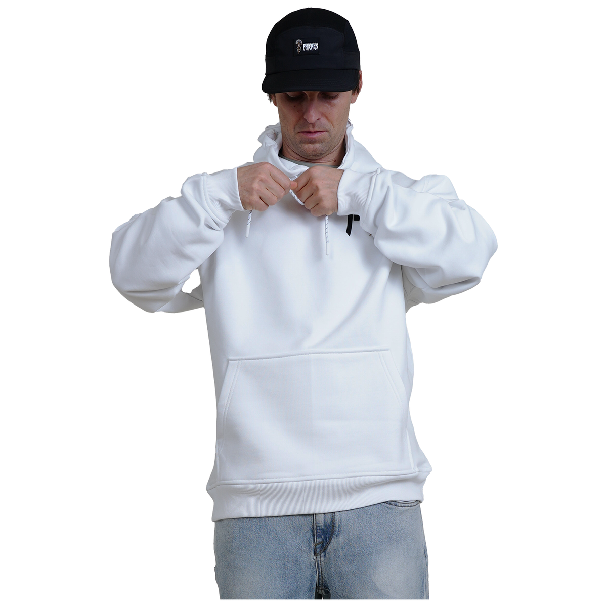 Snaphlower Hoody - Phieres - Bright White - Hoodie