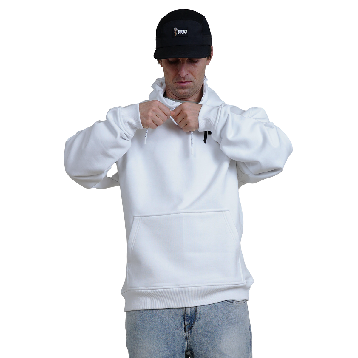 Snaphlower Hoody - Phieres - Bright White - Hoodie