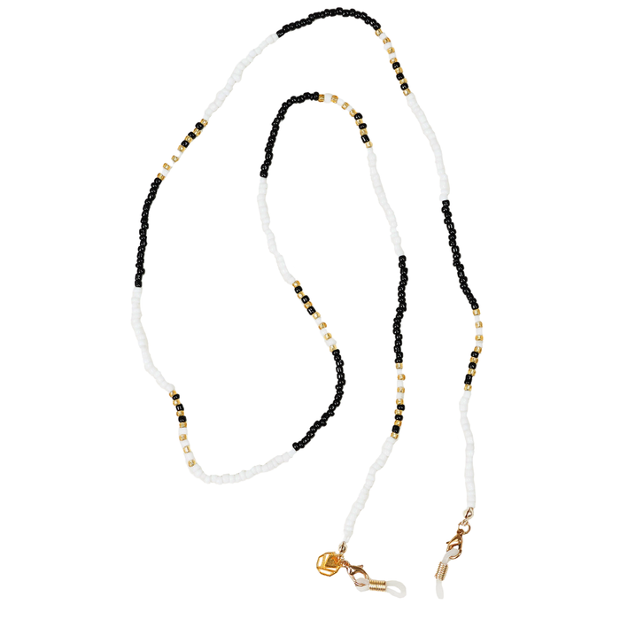 PH-Eyestrap56 - Phieres - Black White - Brillenband