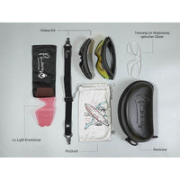 Sharkbiteph Plus - Phieres - Matt Black/ Gray Lens Full Revo Black red - Technische Sonnenbrille 
