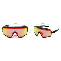Sharkbiteph Plus - Phieres - Matt Black/ Gray Lens Full Revo Black red - Technische Sonnenbrille 