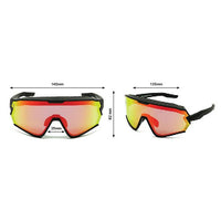Sharkbiteph Plus - Phieres - Matt Black/ Gray Lens Full Revo Black red - Technische Sonnenbrille 