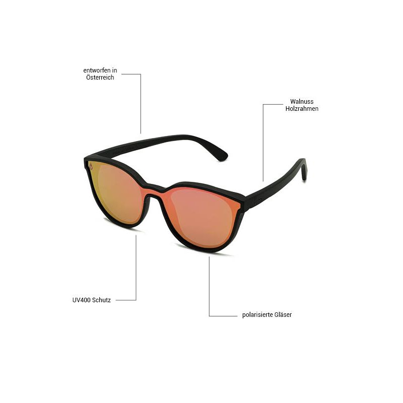 Course - PHIERES - Pink Mirror Polarize - Sonnenbrille
