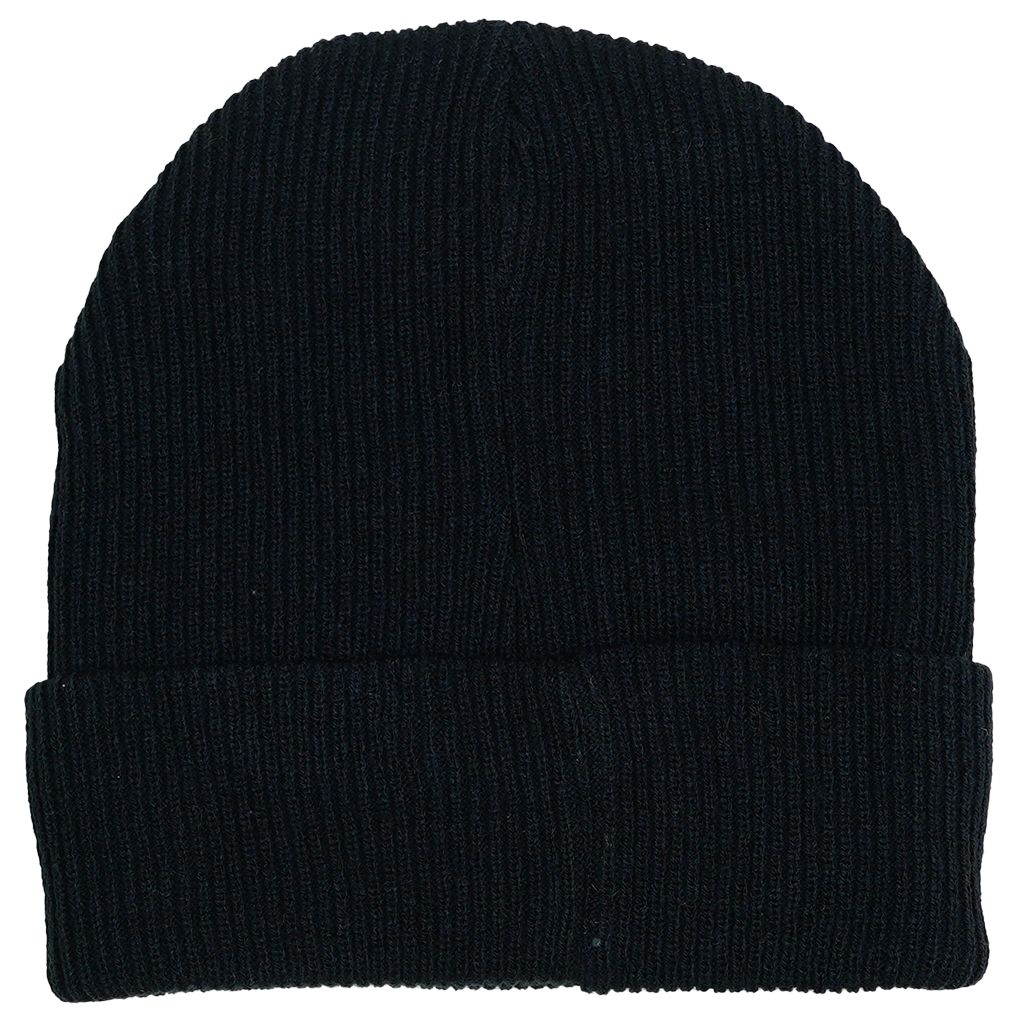 Metal Script Beanie - Phieres - Black - Beanie
