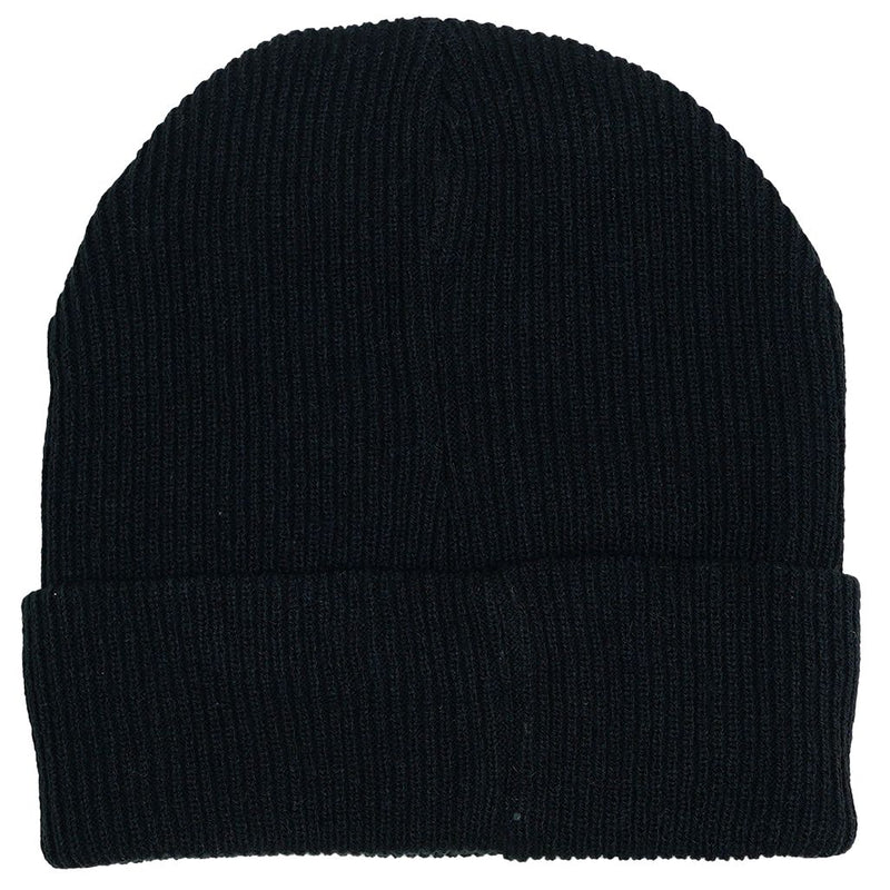 Metal Script Beanie - Phieres - Black - Beanie