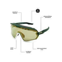 Sharkbiteph Ldt - Phieres - Matt Grn/K Gold - Technische Sonnebrille