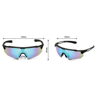 Samuraiph  - Phieres - Matt Black/ Ice Blue - Technische Sonnenbrille