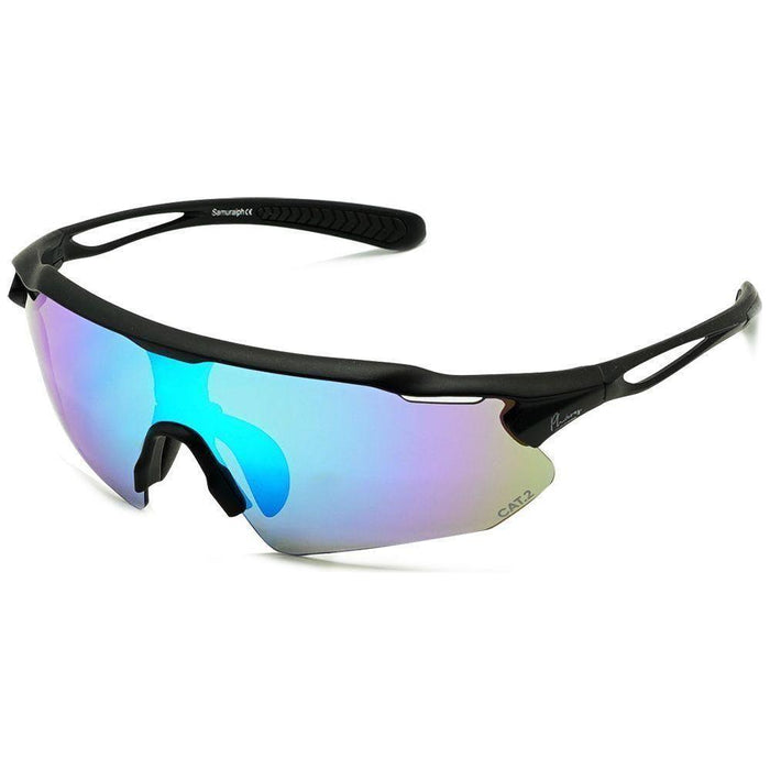 Samuraiph  - Phieres - Matt Black/ Ice Blue - Technische Sonnenbrille