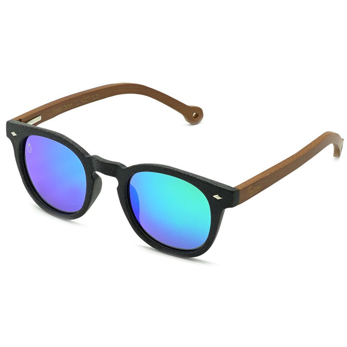 The Phillozu-Phieres-Dark Grey / Green Polarized-Sonnenbrille