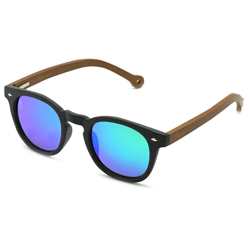 The Phillozu-Phieres-Dark Grey / Green Polarized-Sonnenbrille