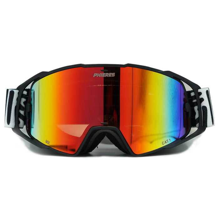 Ophride MTB - Phieres - Mtt BLK/Orange Blk R - Bike Goggle 