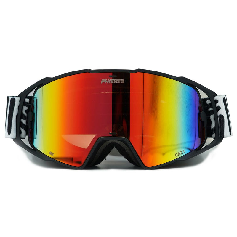 Ophride MTB - Phieres - Mtt BLK/Orange Blk R - Bike Goggle 