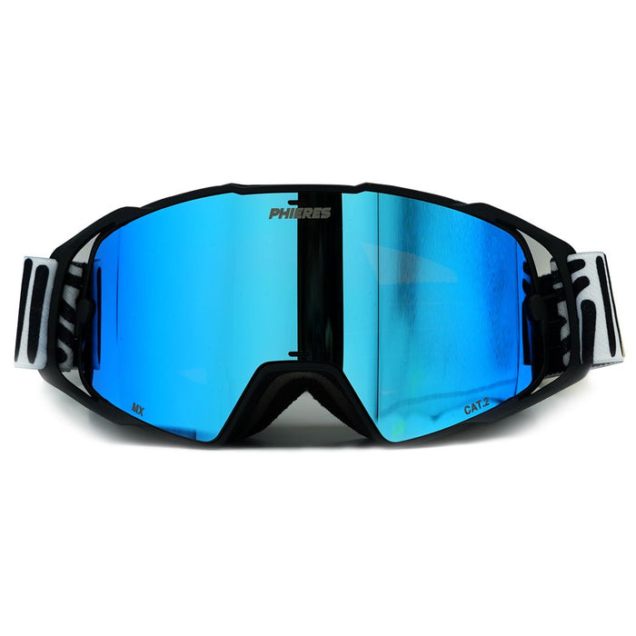 Ophride MTB - Phieres - Mtt BLK/Orange Blk R - Bike Goggle 