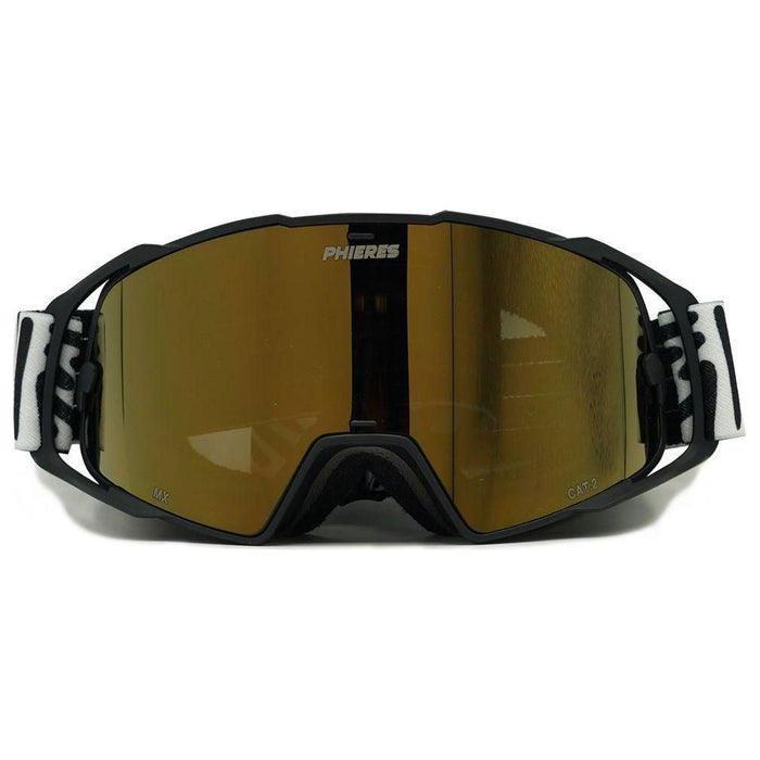 Ophride MTB - Phieres - Mtt Blk/FRevo K Gold - Bike Goggle 