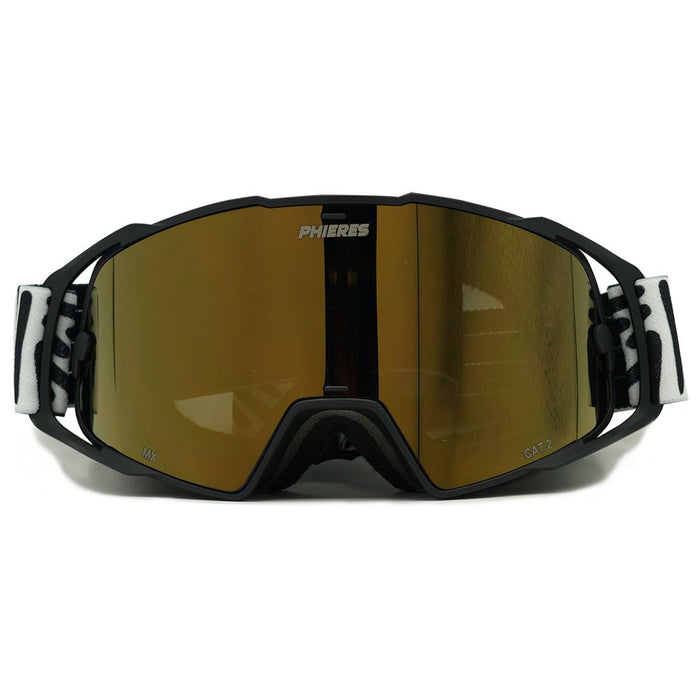 Ophride MTB - Phieres - Mtt Blk/FRevo K Gold - Bike Goggle 