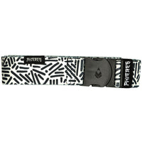Dadsphelt Elastic - Phieres - Black White Pattern - Textilgürtel
