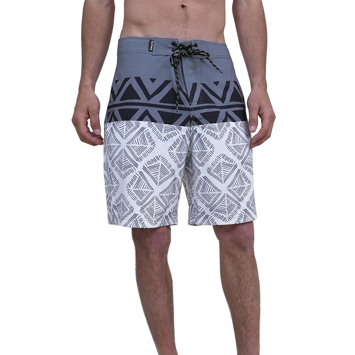 Phitewater-Phieres-Dark White Pattern-Boardshorts