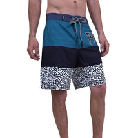 Phalturay-Phieres-Teal Black Pattern-Badehose