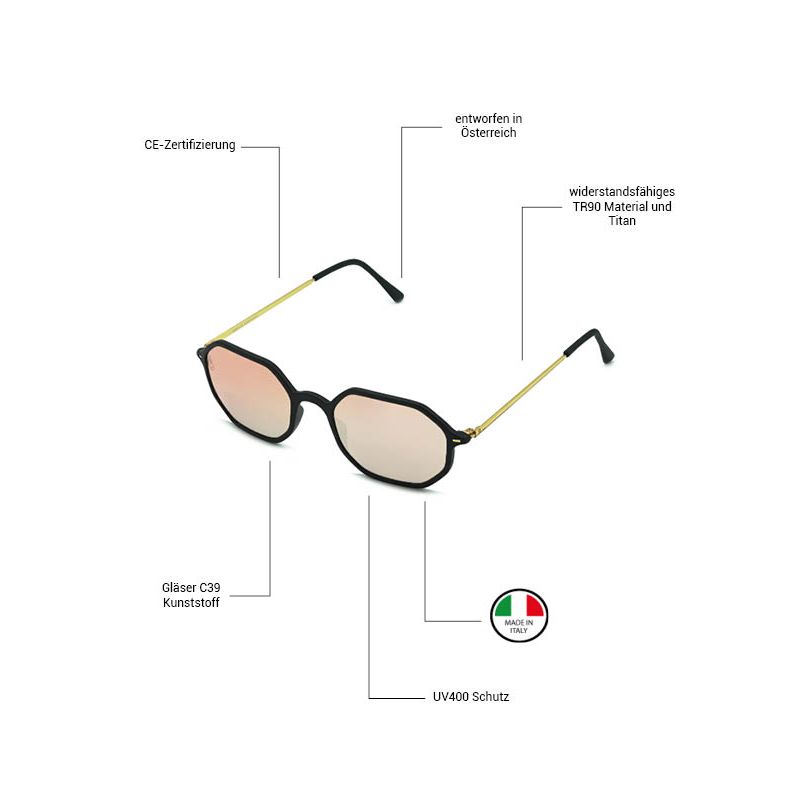 Squiph - Phieres - Gun Gun Pink - Sonnenbrille
