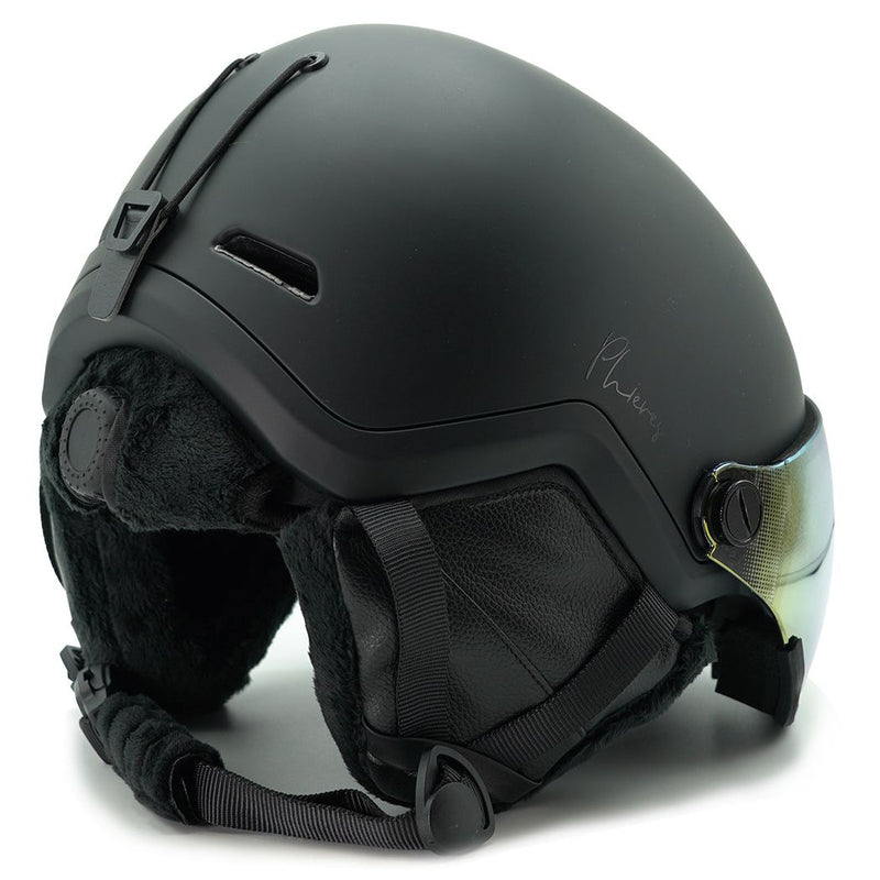 Akupho Shield - Phieres - Matt Blk/Blk - Helmet