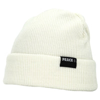 Peace Script - Phieres - White - Beanie