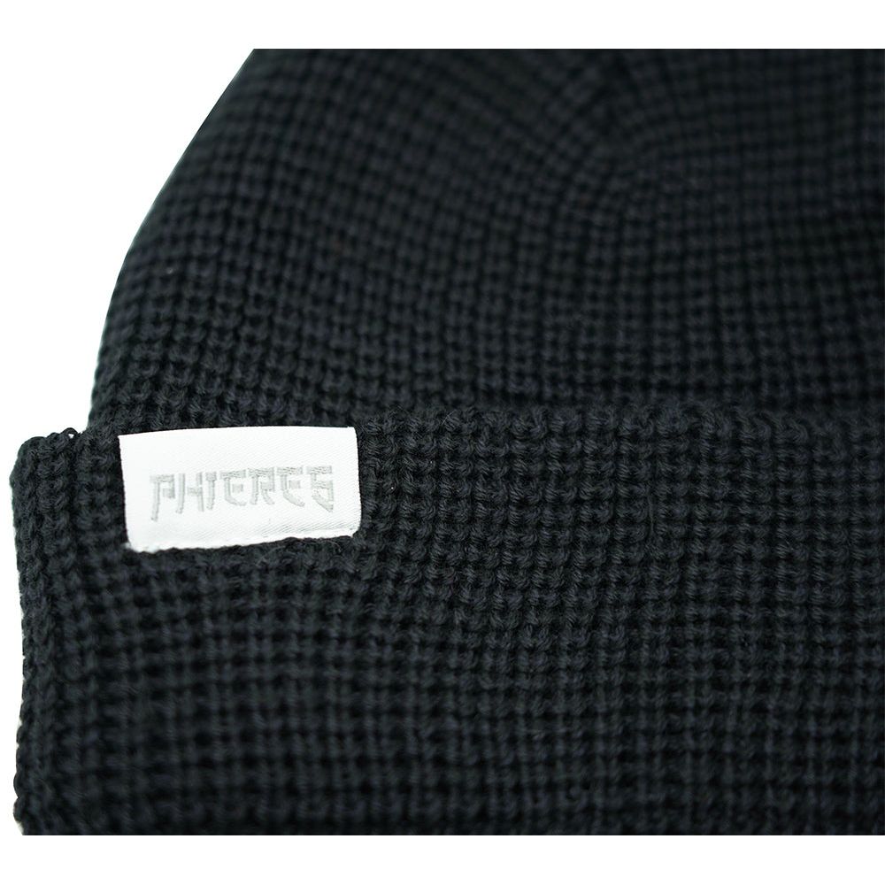 Nollie Script Polyana - Phieres - Phantom Black - Beanie